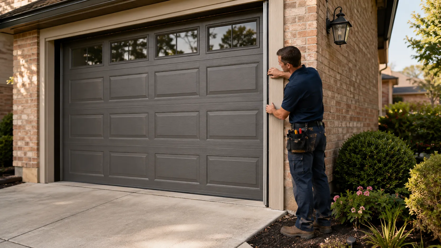 Clear, up-front plan - Longmont garage door service