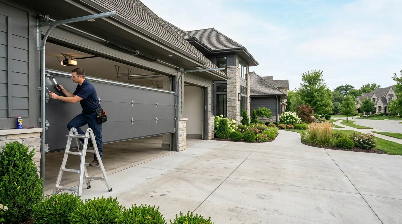 Repaired & tested - Longmont garage door service