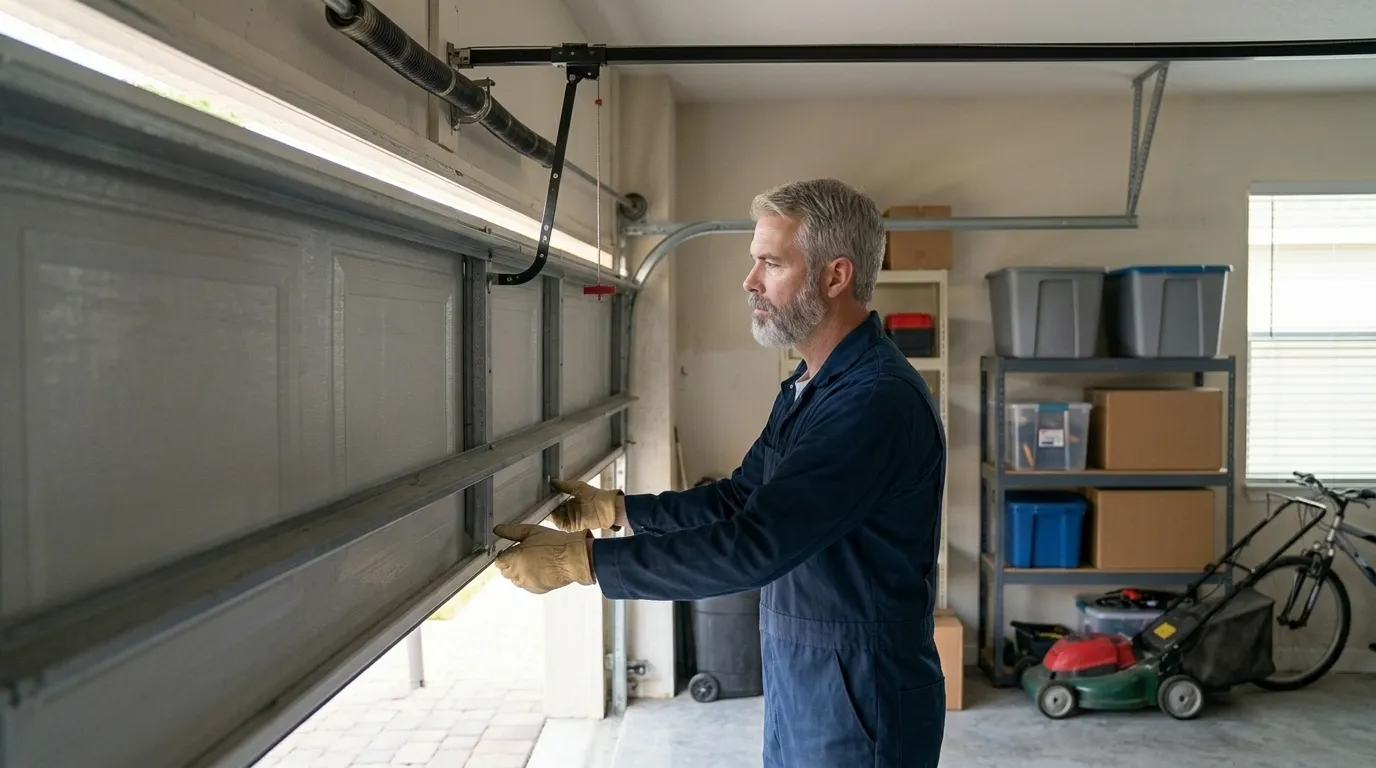 Repaired & tested - Longmont garage door service