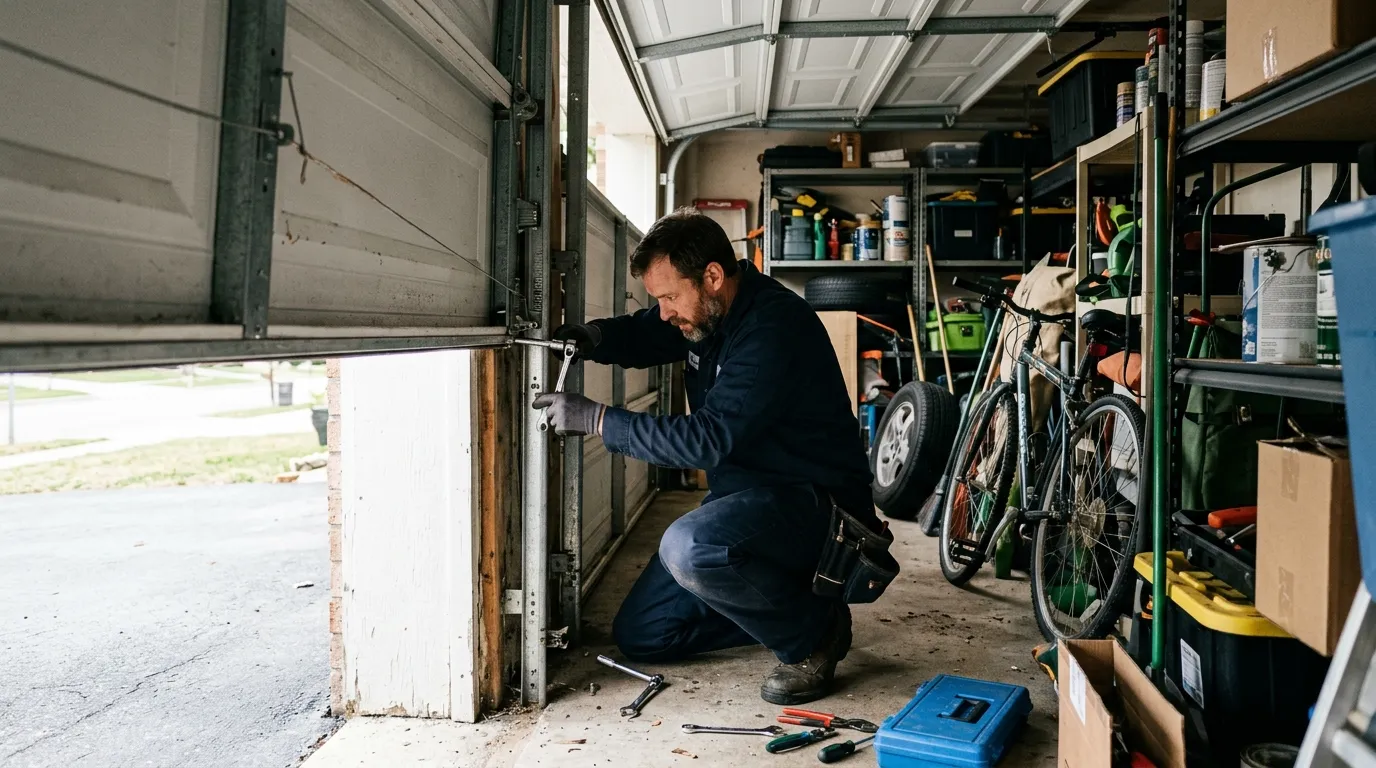 Repaired & tested - Longmont garage door service
