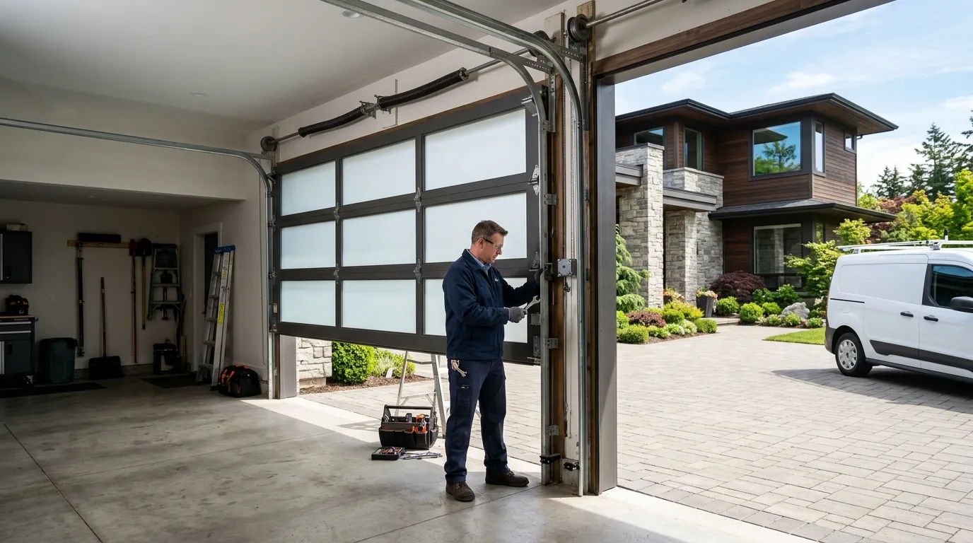 Repaired & tested - Longmont garage door service