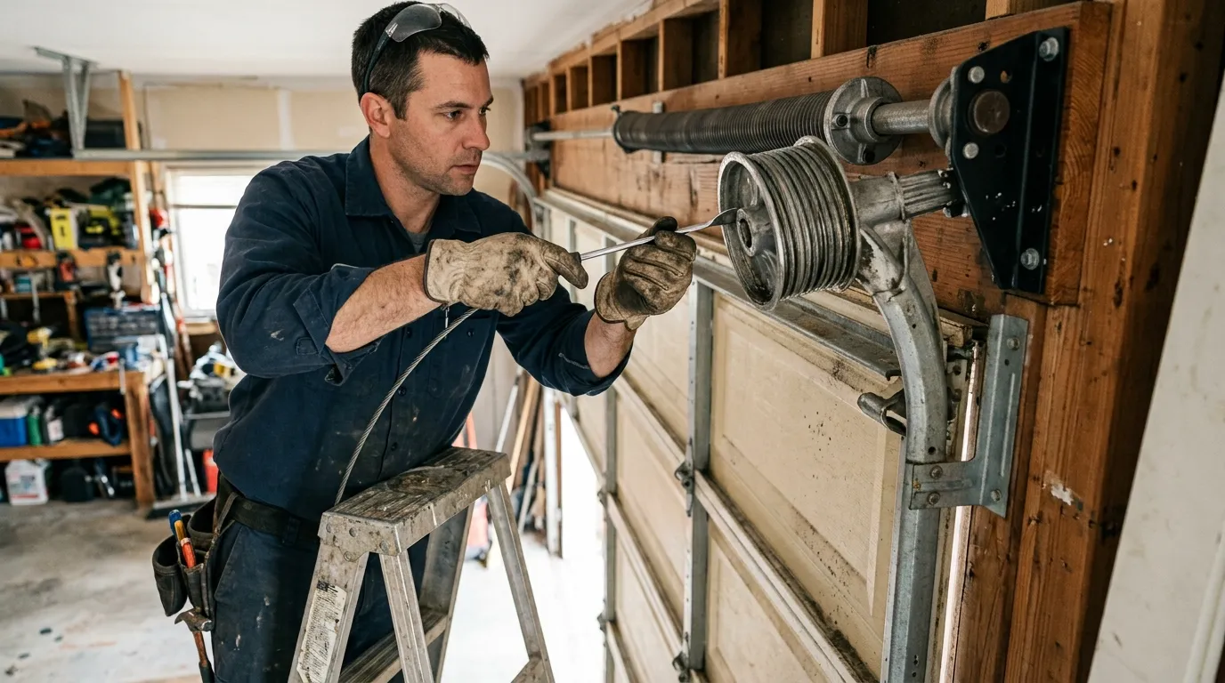 Repaired & tested - Longmont garage door service