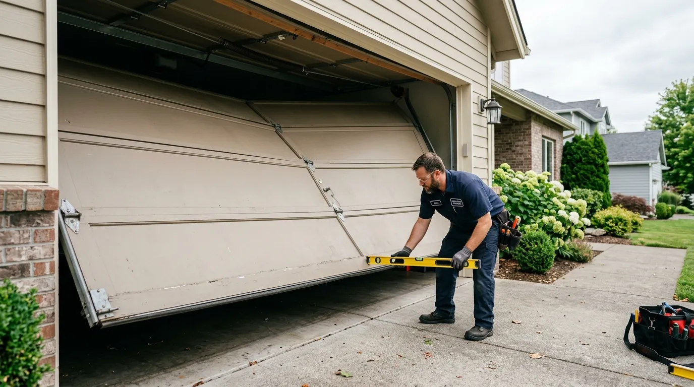 Repaired & tested - Longmont garage door service