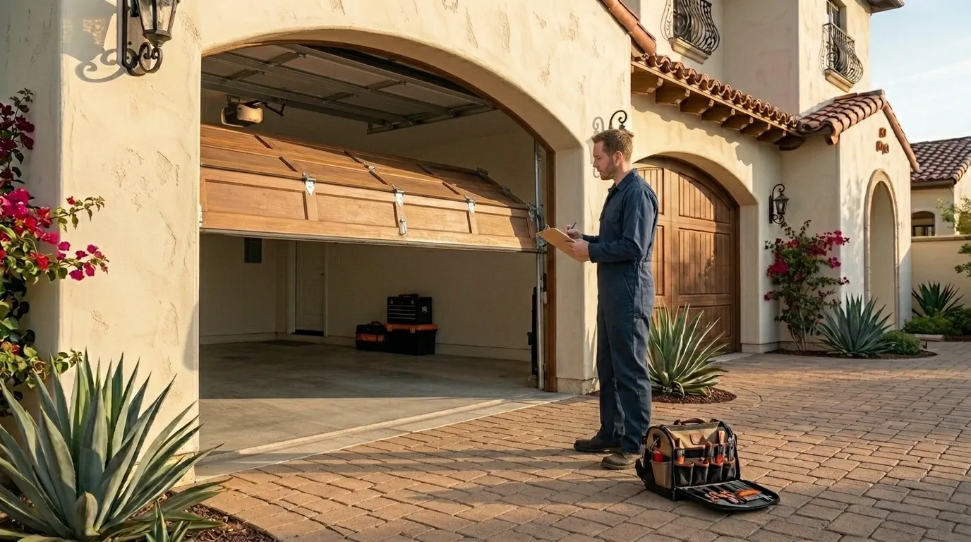 On-site diagnosis - Longmont garage door service