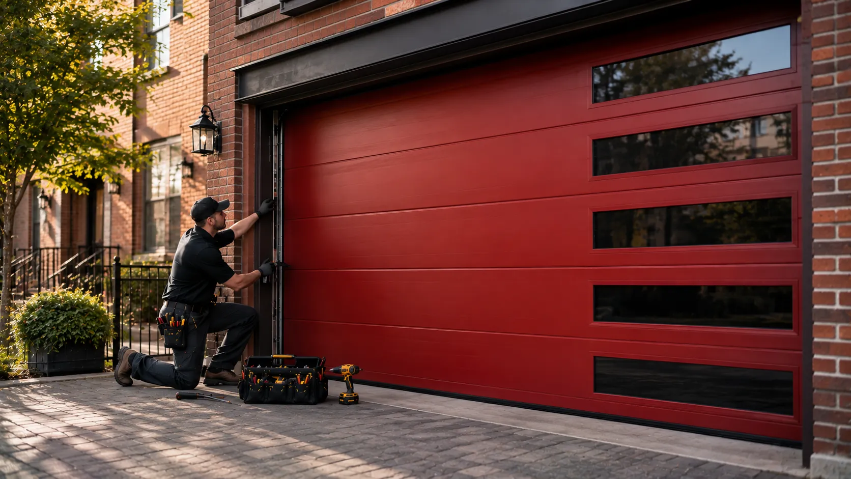 Garage door service in Longmont