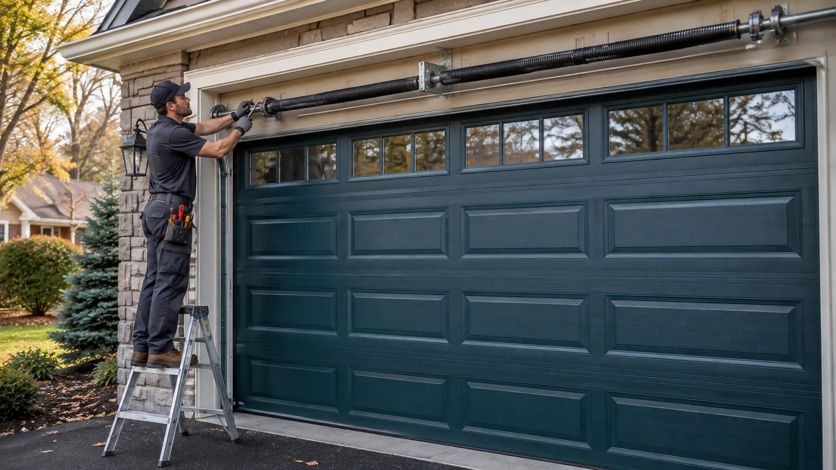 New Garage Door Installs for Firestone's Builder-Grade Homes